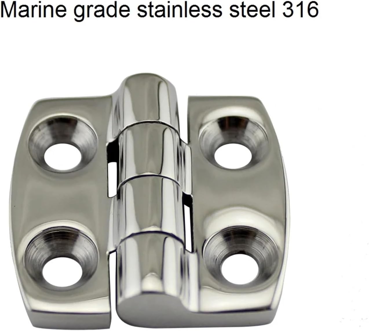 4PCS 316 Stainless Steel Pontoon Boat Door Hinges 38mm Accessories Yacht Boat Hinge Hardware