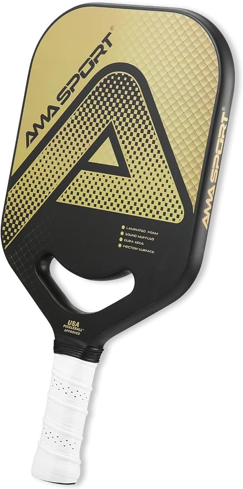 AMA SPORT FUSION 3ピックルボールパドル Amazon.co.jp: AMA Sport Fusion カーボンピックルボールパドル - 究極
