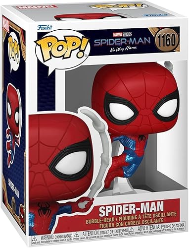 Miniatura 2 de POP! Marvel: Spider-Man: No Way Home Spider-Man Finale Suit #1160 Incluido con funda protectora de caja compatible