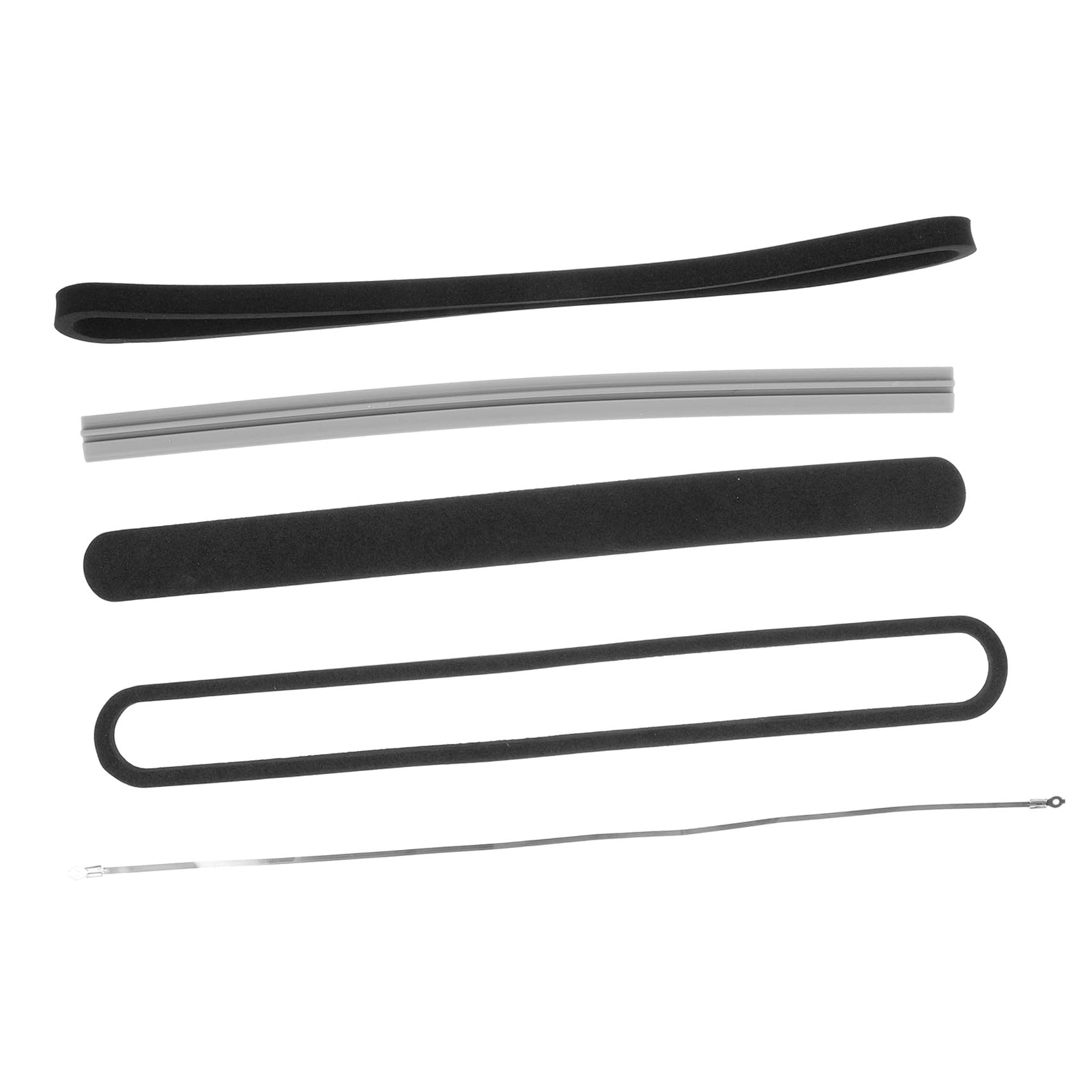 Kit de Reparación para Selladora al Vacío, Tira de Sellado y Tira Térmica de Silicona, Alambre Calefactor Resistente a Altas Temperaturas, Accesorios para Máquinas Selladoras