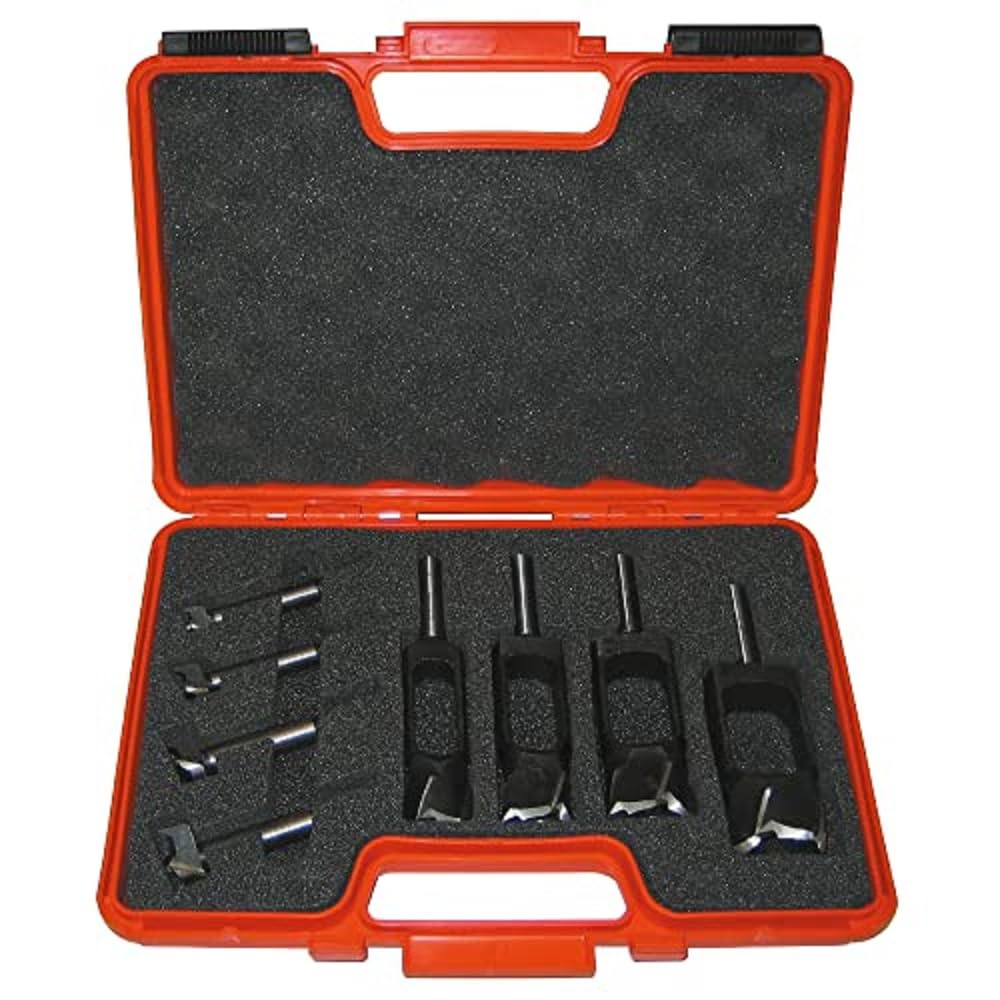 CMT Orange Tools 500.001.08 - Coffret de 8 Pièces à Percer pour Charnières SP D=8-10-12-15