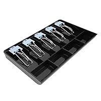 Vista 1 de Cajón de caja registradora, bandeja de inserción de cajón de efectivo de 16 pulgadas, con bandeja de inserción de 4, 5 cajones de billetes