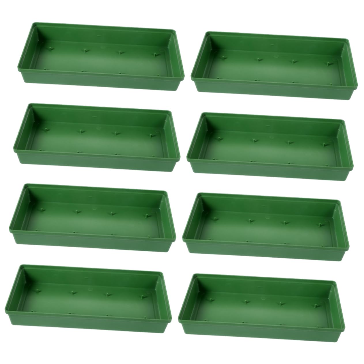 BESPORTBLE 8Pcs Flower Foam Tray for Arrangements, Flower Arrangement Supplies Plastic Foam Tray, Minimalist Design for Wedding Special Event