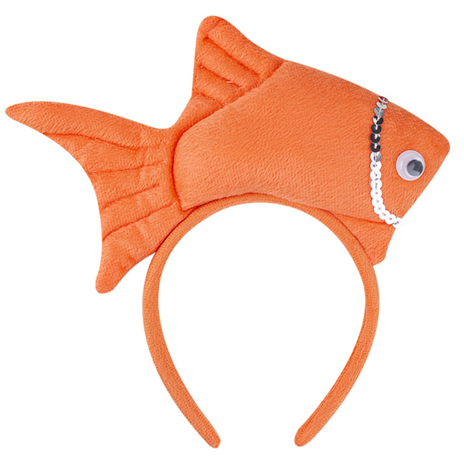 Hxnh Unisex Kids Ii Fish Costume Set Fish Headband And Bowtie Tutus Skirt Animal Fancy Costume Kits Accessories For Halloween Cosplay Party