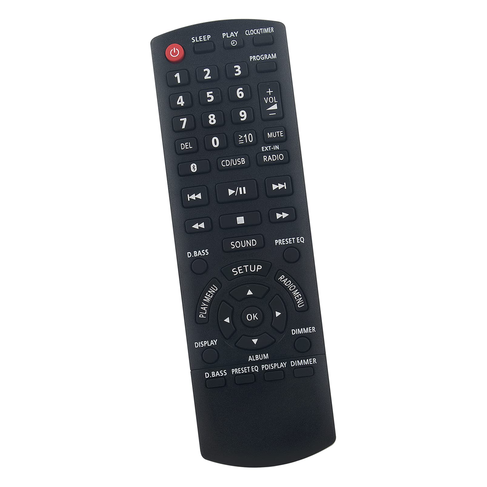 ALLIMITY Telecomando Sostitutivo N2QAYB001101 Per Panasonic Micro Audio System SA-PMX7, SC-PMX70, SC-PMX80, SC-PMX74 - 2