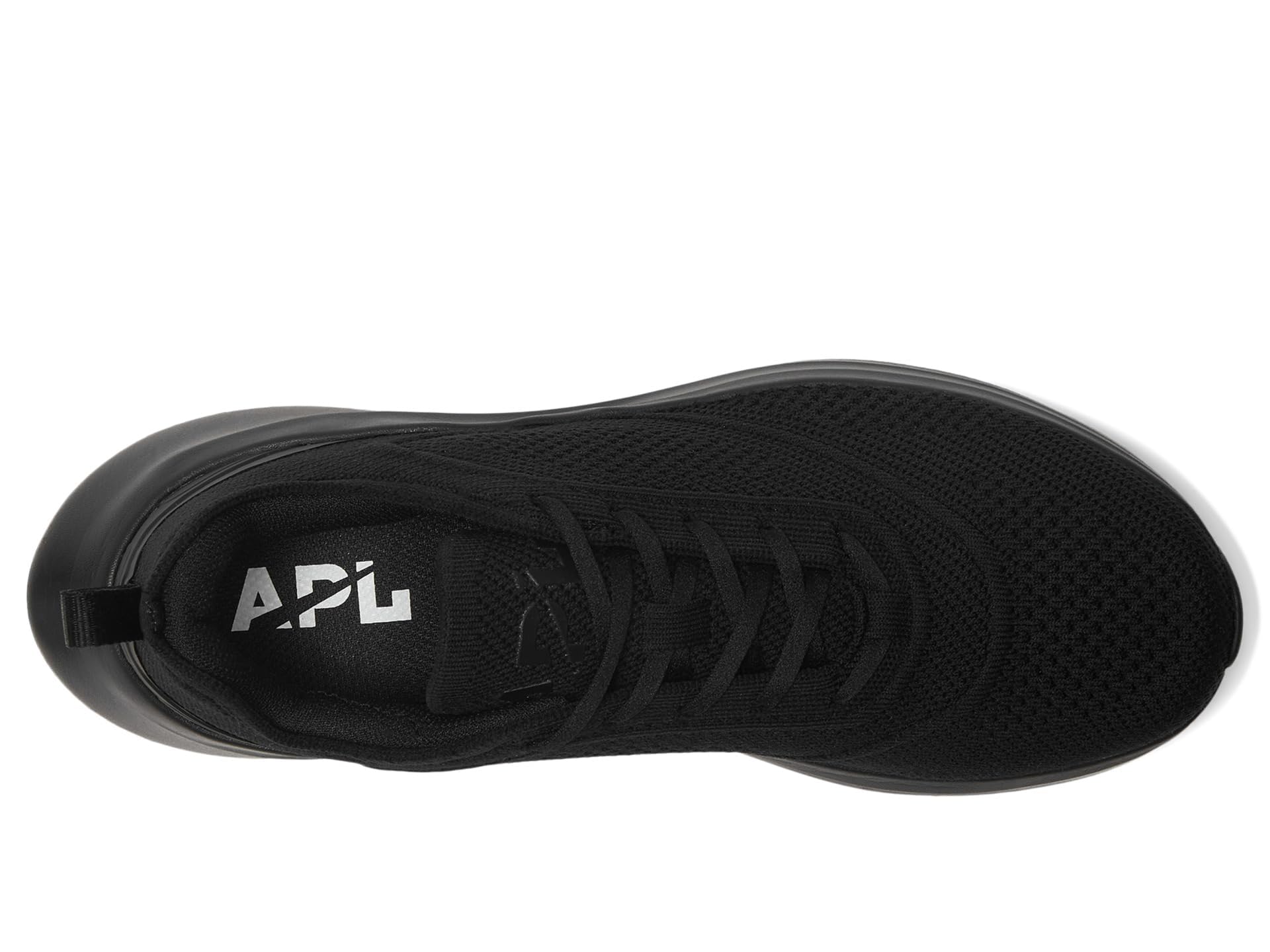 Athletic Propulsion Labs (APL) Men's Techloom Dream Sneaker, Black/Black/Black, 7.5