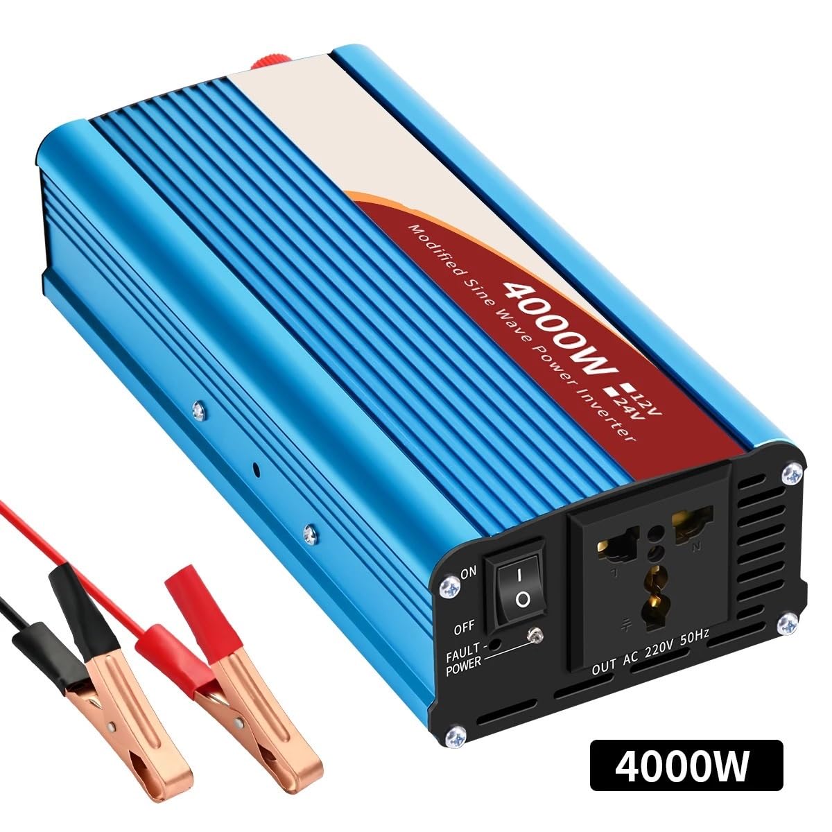 Amazon.co.jp: インバーター、 2000W 3000W 4000W 修正正弦波パワー 