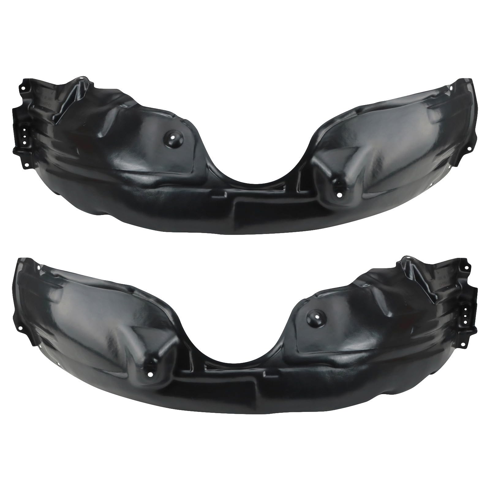 TRQ Front Inner Fender Liner Set | For 2015-2017 Toyota Camry TO1248187 TO1249187