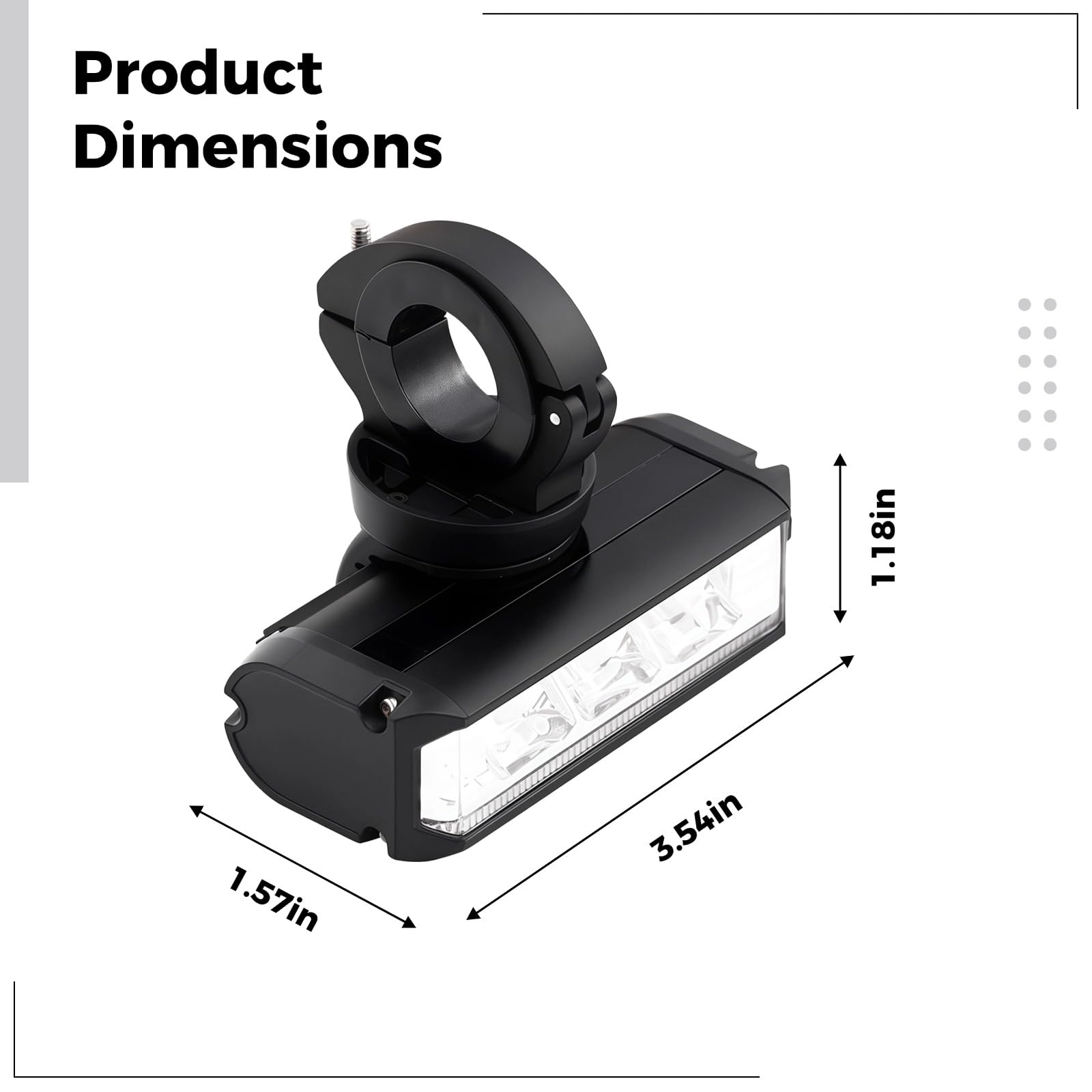 Luz frontal para bicicleta de carretera y bicicleta de montaña, 1000 lúmenes, recargable tipo C, brillo ajustable, luz LED compacta resistente al agua, carcasa de aleación de aluminio