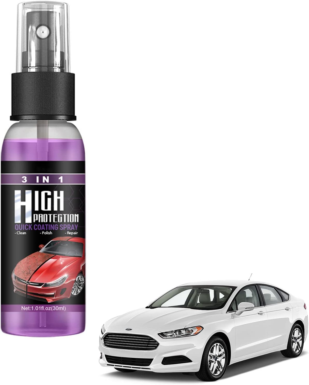 Car Nano Repairing Spray, 3 In 1 Nano Car Scratch Removal Spray