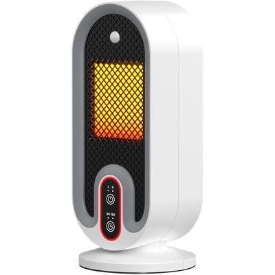 セラミックヒーター小型 【2025冬新型 人感センサー付】2秒速暖 12Hタイマー機能 電気ヒーター 足元 ファンヒーター 省エネ 速暖 温度調節 LCDディス …