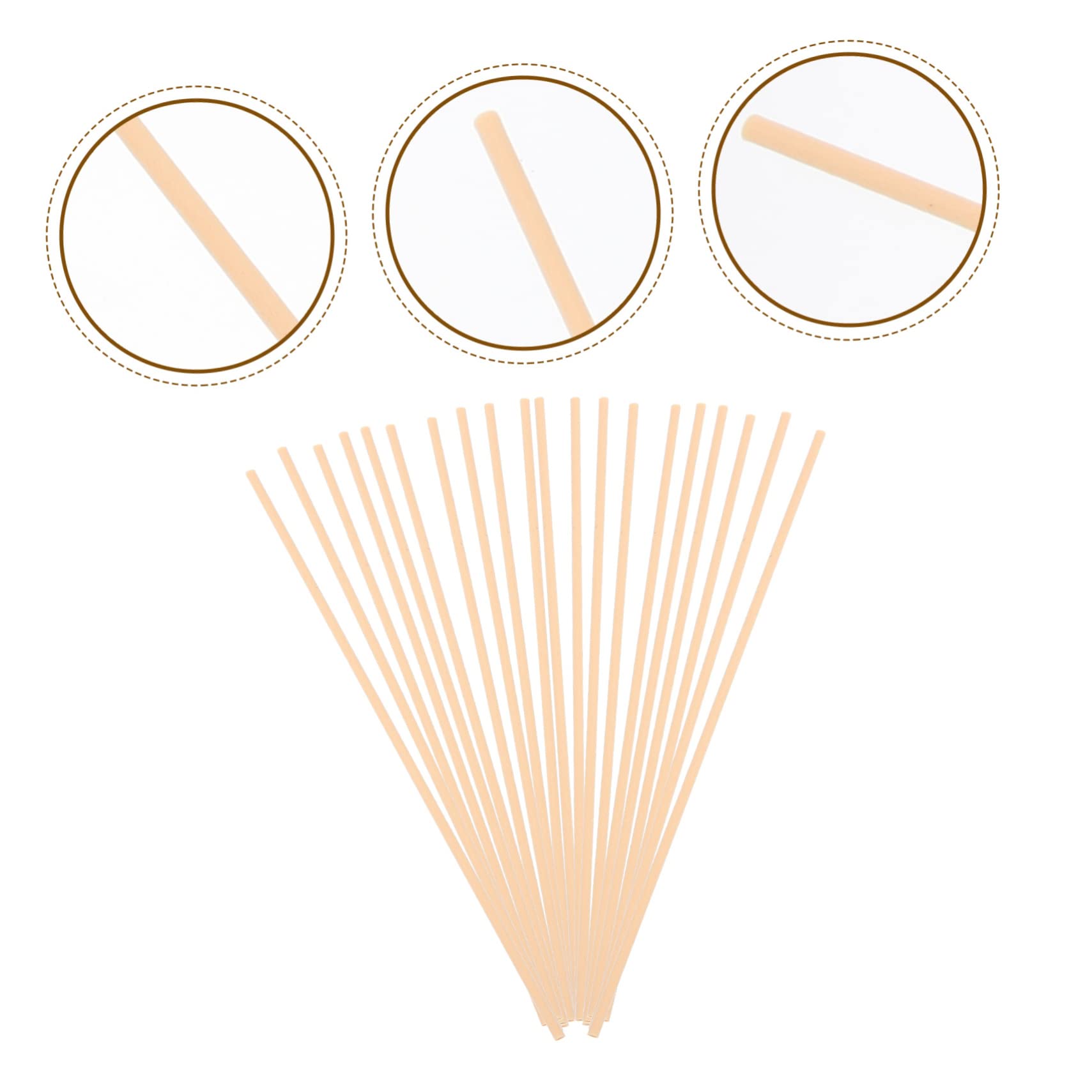 Amosfun 90pcs Diffuser Sticks Replaceable Household Sticks for Living Room Bedroom Kitchen Bathroom Non- for Safe Fragrance Release
