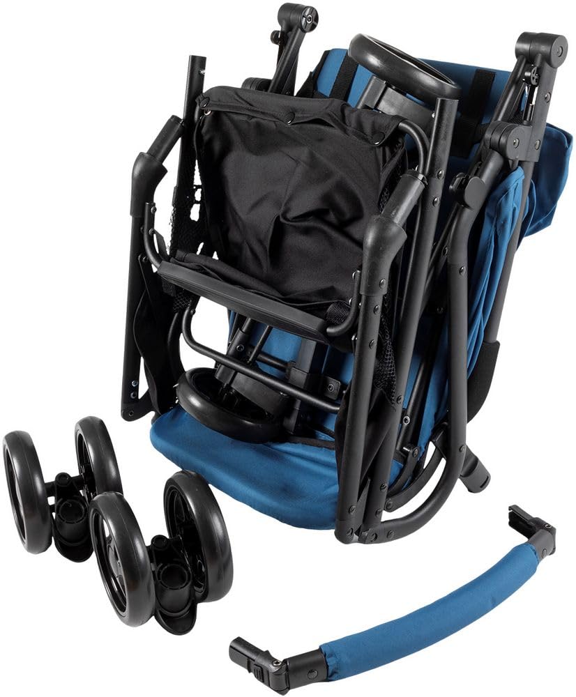 Poussette De Voyage Multifonctionnelle Poupy Avec Fermeture « Trolley » Adaptée Aux Enfants De 0 à 36 Mois Avec Dossier Inclinable Et Verrou De Sécurité.