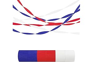 Patriotic Streamers for Spirited Celebrations
