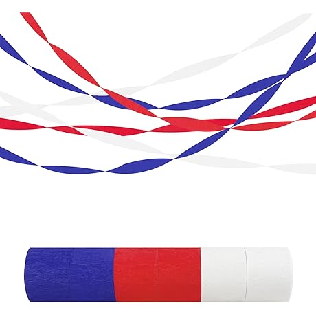 Patriotic Streamers for Spirited Celebrations