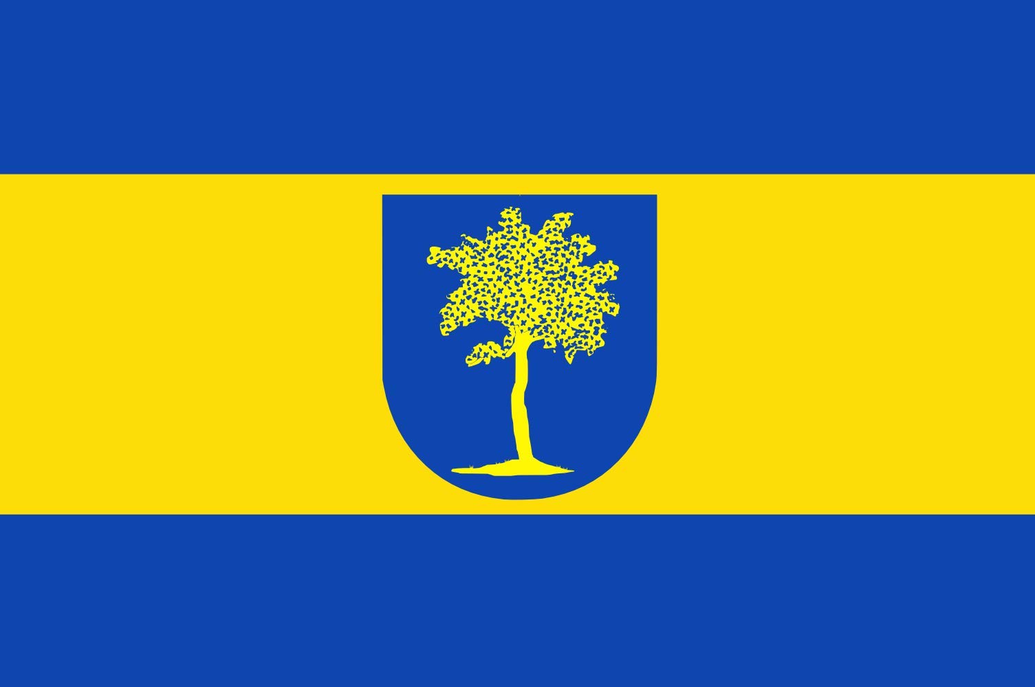 Drapeau Large Hoogwoud de qualité premium avec finitions renforcées