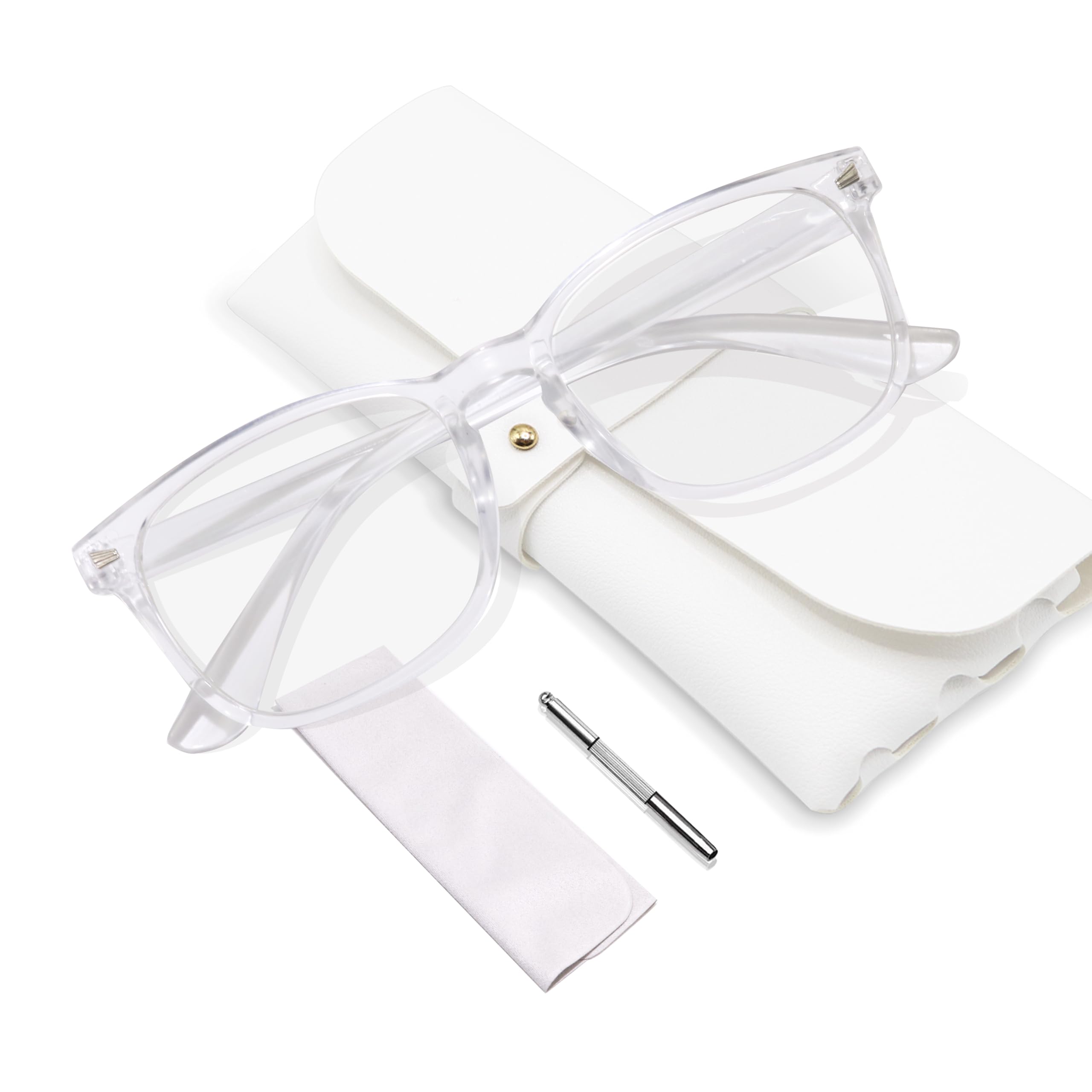 BIRDDIE Gafas antiluz azul para mujeres y hombres, gafas de computadora UV400 antideslumbrantes para juegos, lectura y alivio de la fatiga ocular — view 6
