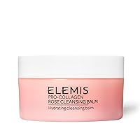 Elemis Pro-Collagen Rose Cleansing Balm, 3-in-1 Deep Cleansing Milk Enriched with