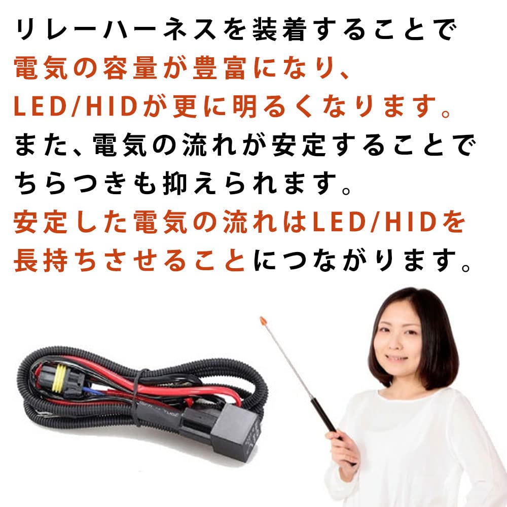 【リピーター様強化リレーハーネス付き】ライムイエローフォグ H8/H11/H16 Amazon | HUIQIAODS H8/H11/H16 LED対応 汎用 スイッチ付 後付