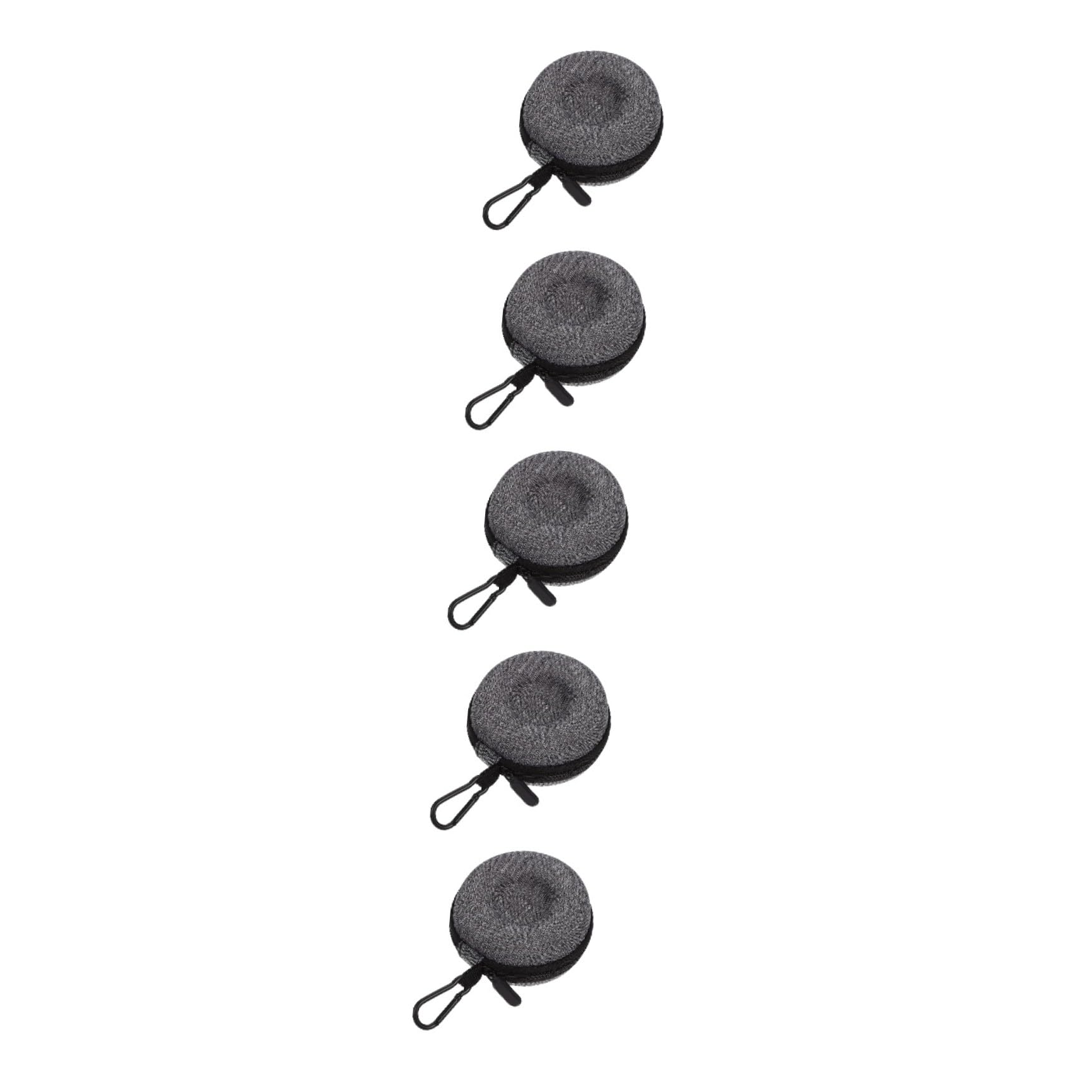 5Er-Packung Aufbewahrungsbox für Uhren Fenster Brillenetui uhr set uhrenset geschenkboxen geschenkkarton tragbare Uhrentasche Uhrenorganisator Wasserdichtes High-End-Nylon Grey