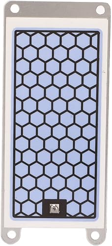 Fdit Reemplazo de placa de cerámica, ozonizador de placa de cerámica, gran salida larga vida de bajo ruido purificador de aire placa lavable hoja de