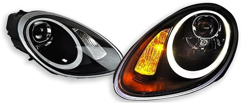 Car For Porsche Boxster Cayman 987 Headlight 2005-2008 Upgrade Modified New Dynamic Turn Signal LED Auto Accessories