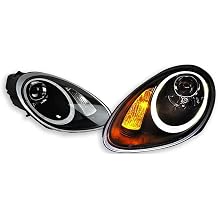 Car For Porsche Boxster Cayman 987 Headlight 2005-2008 Upgrade Modified New Dynamic Turn Signal LED Auto Accessories