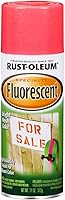 Vista 12 de Rust-Oleum 342571 aerosol de pintura fluorescente especial, 11 onzas, amarillo