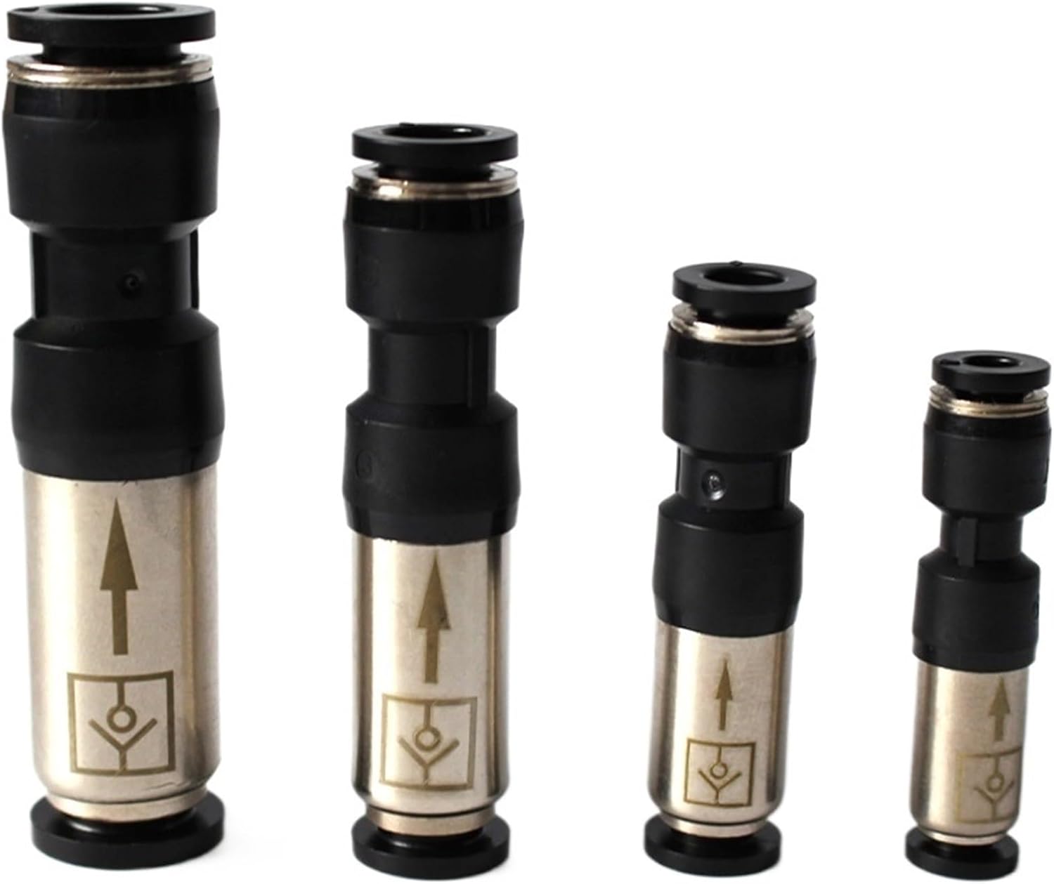 10pcs Pneumatic one-way check valve SPU-4 6 8 10 12mm elbow SPV gas pipe quick insertion check valve connector(SPU,10MM(10pcs))