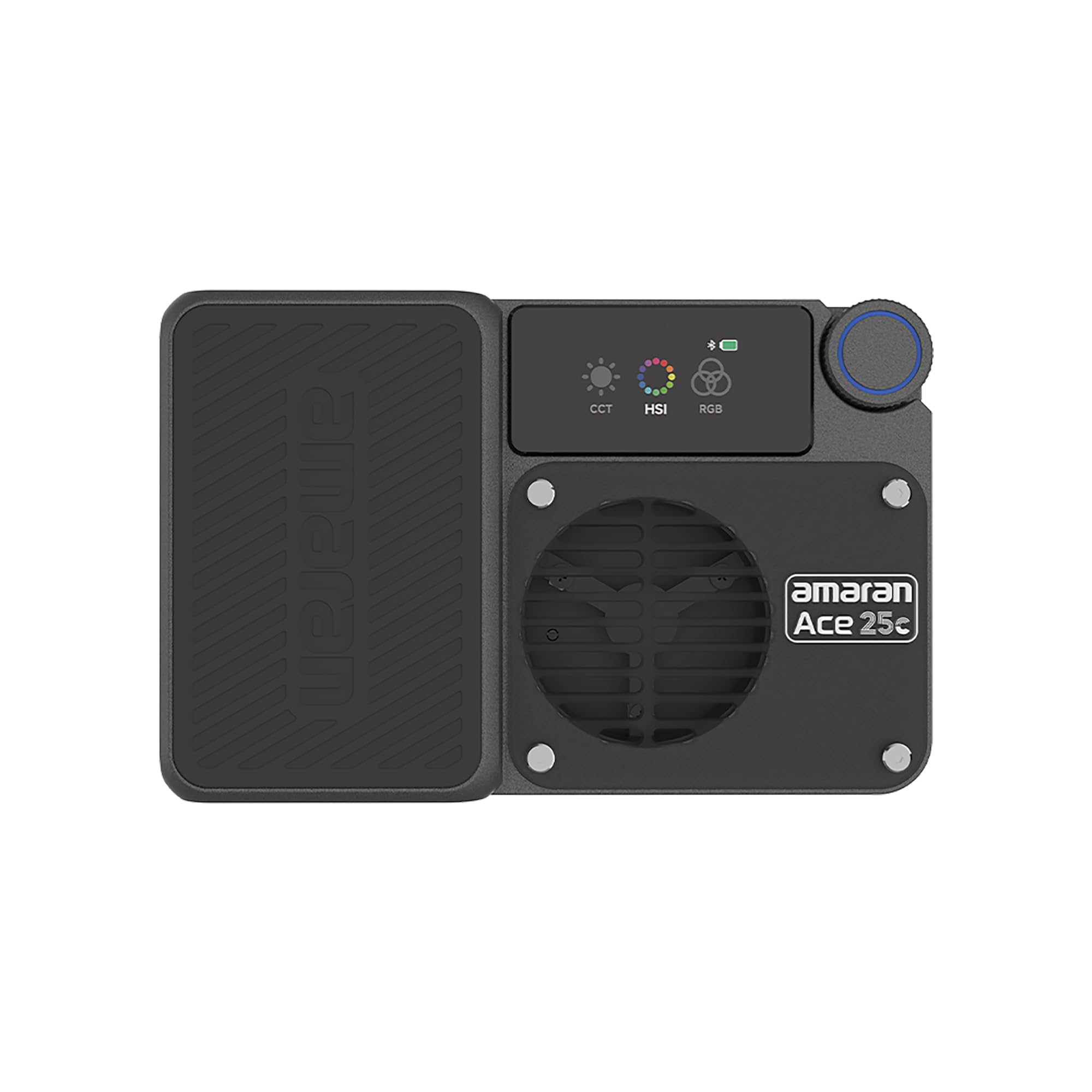 Aputure Amaran Ace 25c - Set di Illuminazione Video RGBWW a LED da 32 W a Colore Completo per Fotocamera, 2300 K-10000 K, Controllo Rapido tramite App (Antracite)