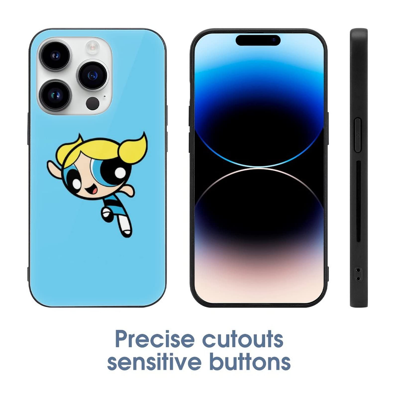 Amazon.co.jp: パワーパフガールズ IPhone 14 Pro ケース 軽量超