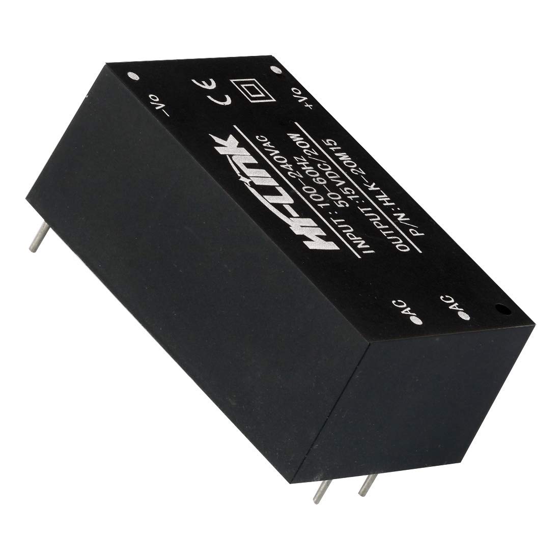 HLK-20M15 AC-DC 220V a 15V 20w Módulo de fuente de alimentación reductora Módulo de fuente de alimentación inteligente para el hogar (5 PCS)
