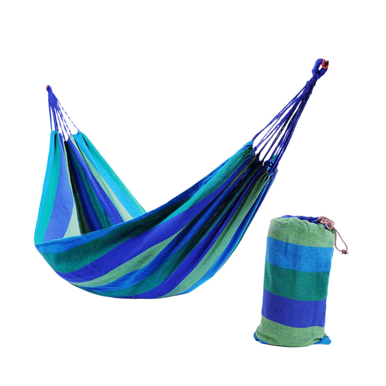Hamac de camping contre le mal de dos en toile double robuste