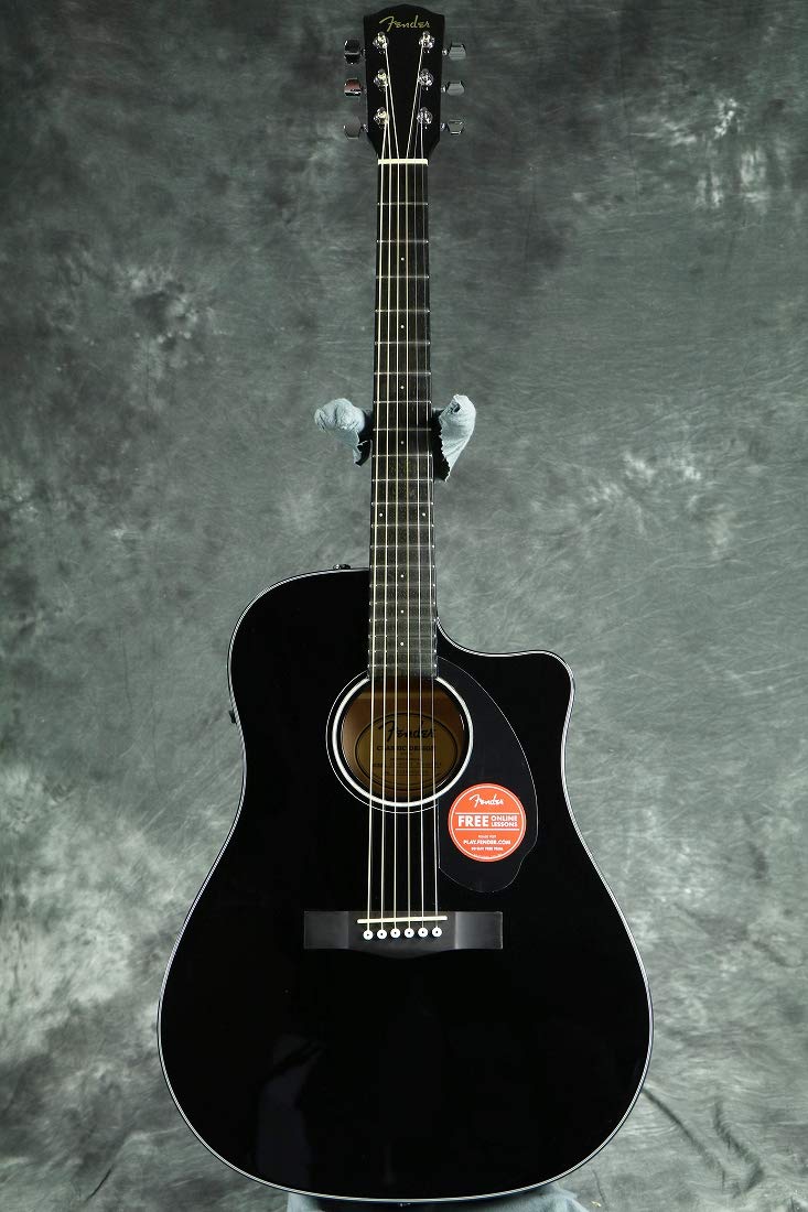 Fenderエレアコギター CD-60SCE Dread BLACK（ジャンク） Amazon.com: Fender CD-60SCE Dreadnought Cutaway Acoustic