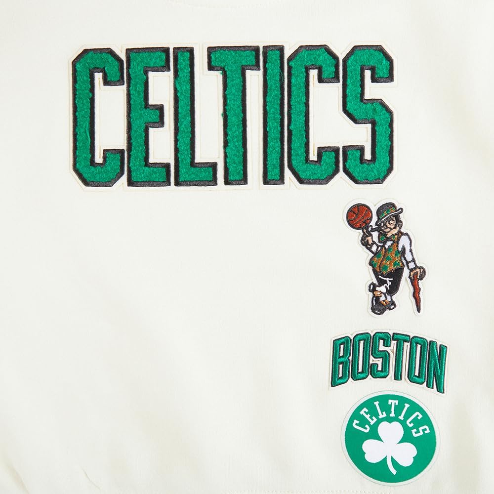 Pro Standard Big Girls NBA Retro Classics Fleece Crewneck Sweatshirt - Image 6