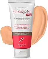 Cicatrissim Red Creme Para Estrias Vermelhas e Roxas - Suaviza Estrias, Uniformiza e Firma a Pele - Todos os Tipos de Pele - 150g