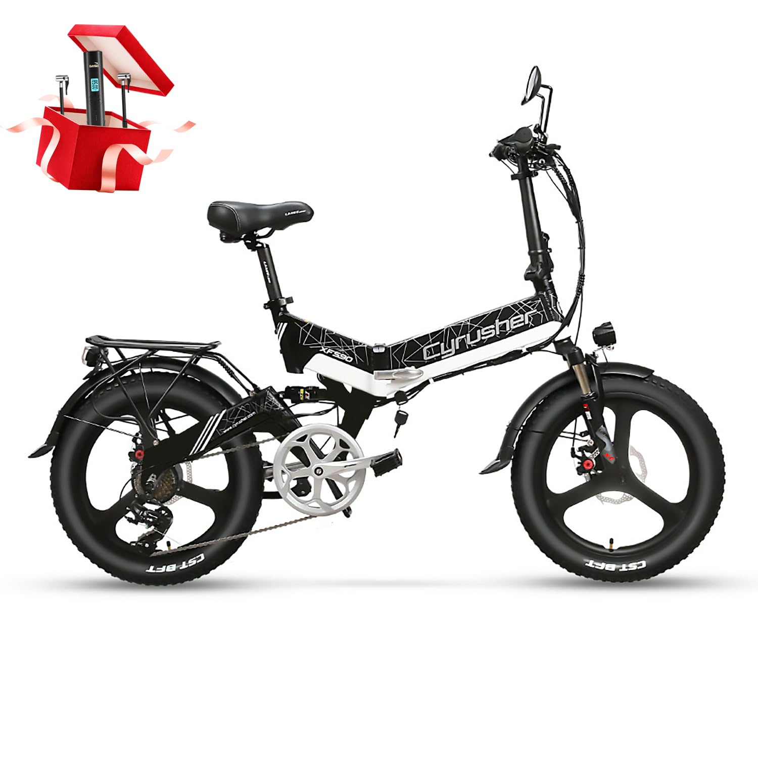 Amazon | Cyrusher XF590 原動機付自転車 電動バイク アルミフレーム  