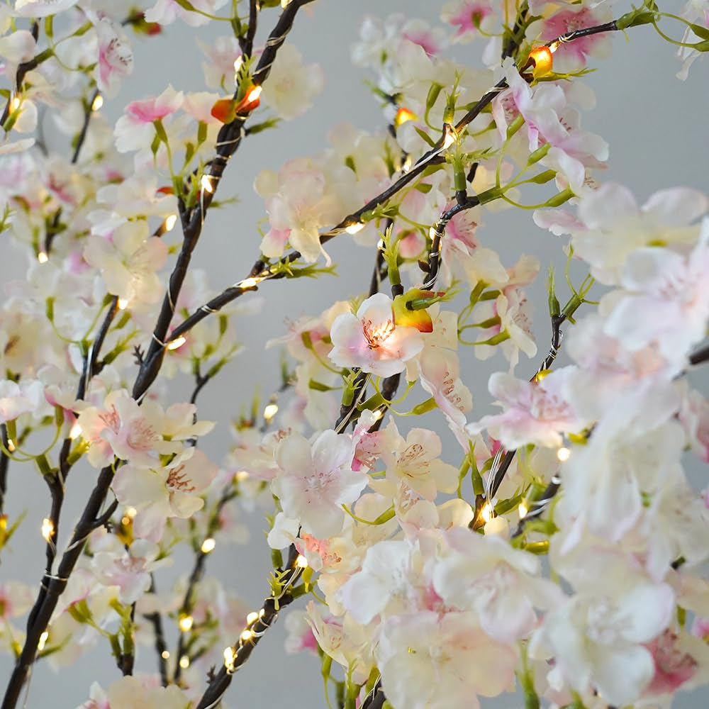 Amazon.com: Melorca&Guilla Cherry Blossom Tree with Led Lights