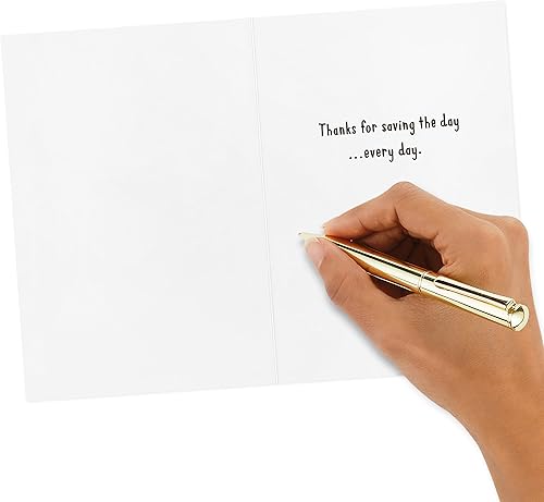 Miniatura 6 de Hallmark Surtido de tarjetas de agradecimiento, las enfermeras son superhéroes (16 notas de agradecimiento con sobres) para el día de las