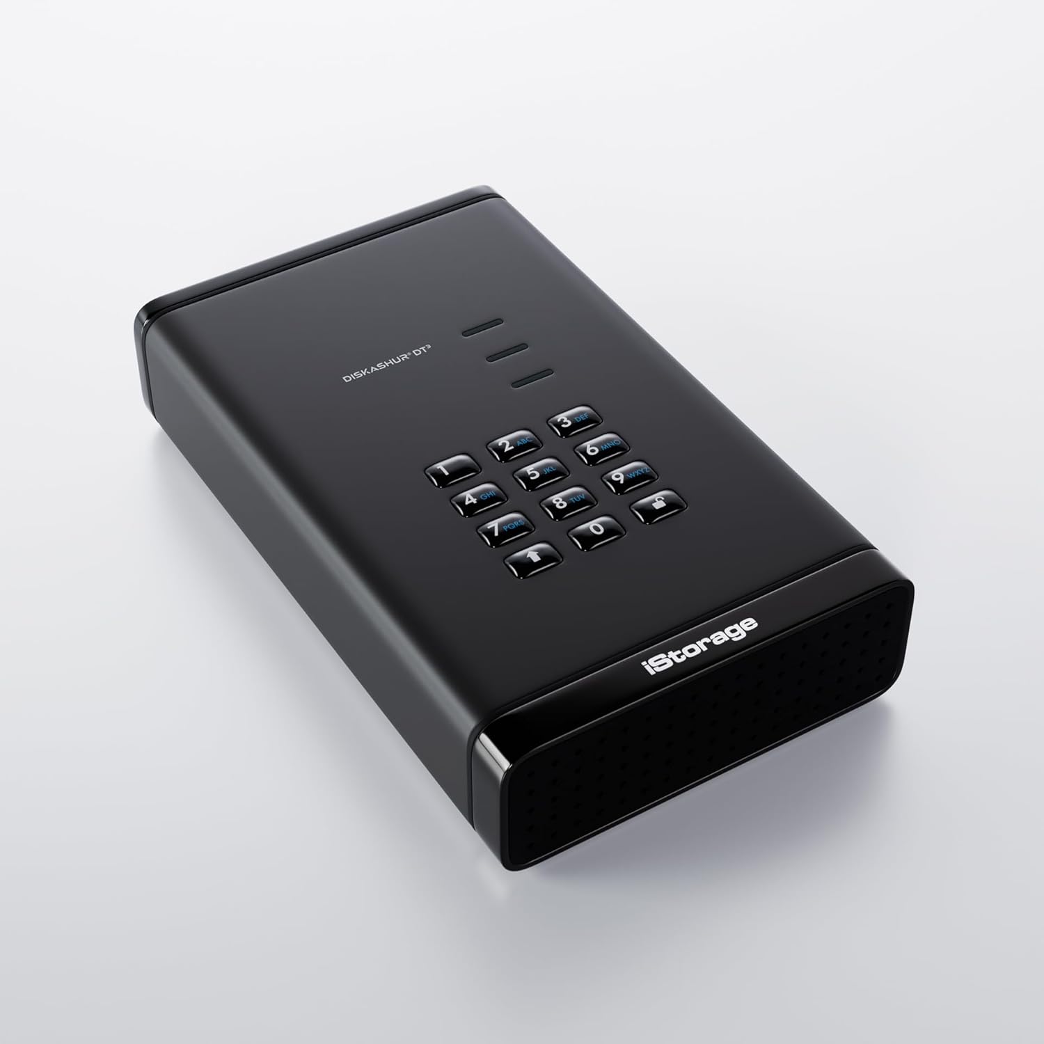 iStorage diskAshur DT3 256-bit 2TB - FIPS Level 3 Certified - Secure encrypted Desktop Hard Drive - Password Protected