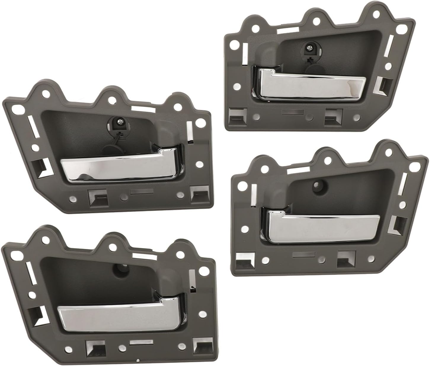 4PCS Inside Door Handles 1JV471J3AA Front Rear Interior Door Handles Replacement for 2005 to 2011 4 Set Front Left Right Door Provides Comprehensive Inside Door Hand