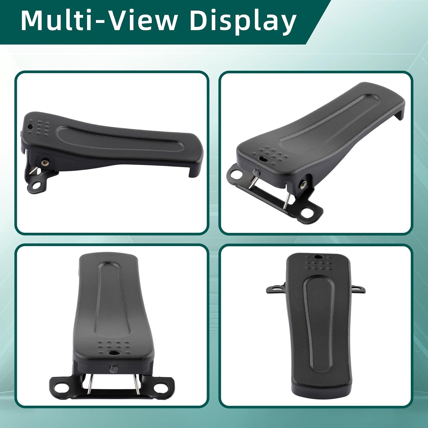 AUTOKAY 10pcs Belt Clip for RETEVIS H-777 BF-666S, BF-777S,BF-888S Model Radio +Tracking