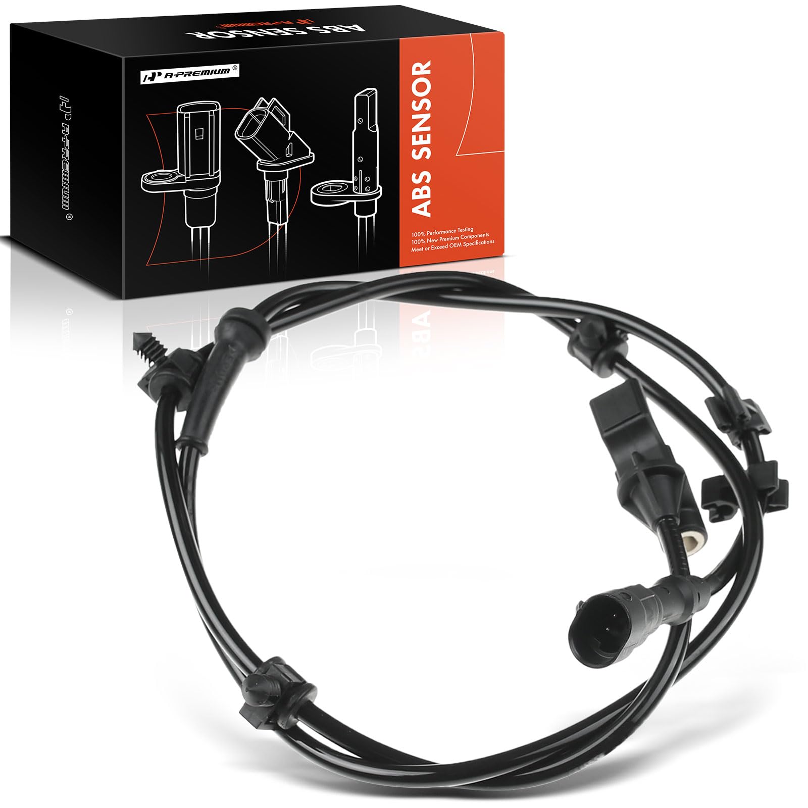 Amazon.com: A-Premium Rear ABS Wheel Speed Sensor Compatible with