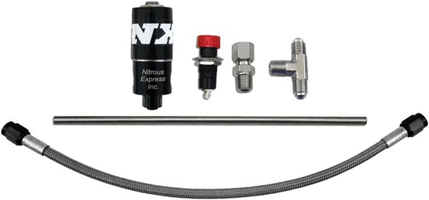 Nitrous Express 15605 Purge Valve Kit for GM 1-Piece MAF and 4.6 3V Plate Systems