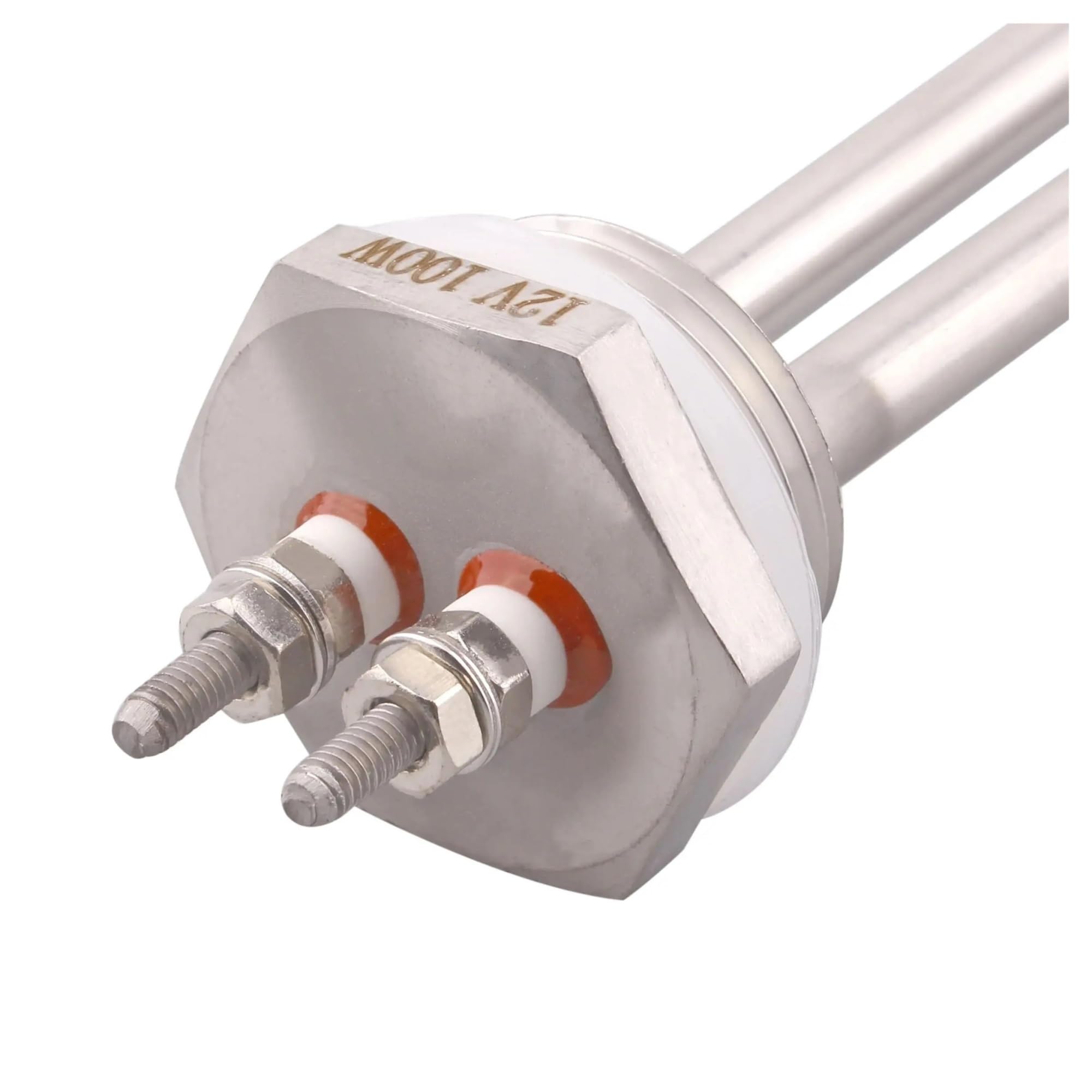 Element grzejny 12 V DC Odporność na słońce Kształt U DN25 Element elektryczny Rurowy podgrzewacz kotła 100 w 150 W 200 W (z akcesoriami, 150 W)