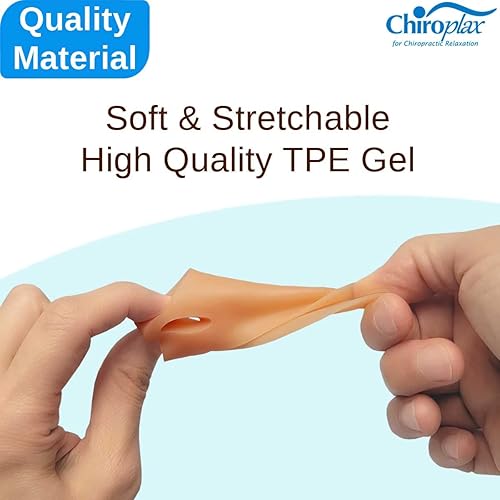 Miniatura 6 de Chiroplax Corrector de juanetes para mujeres y hombres, almohadillas de alivio para hallux valgus, separador de dedos, alisador, protector de férula