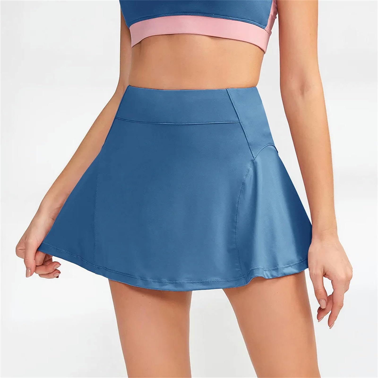 Jupe de Tennis Jupe De Tennis Running Short Jupe D'été Respirante Yoga Golf Jupe Plissée