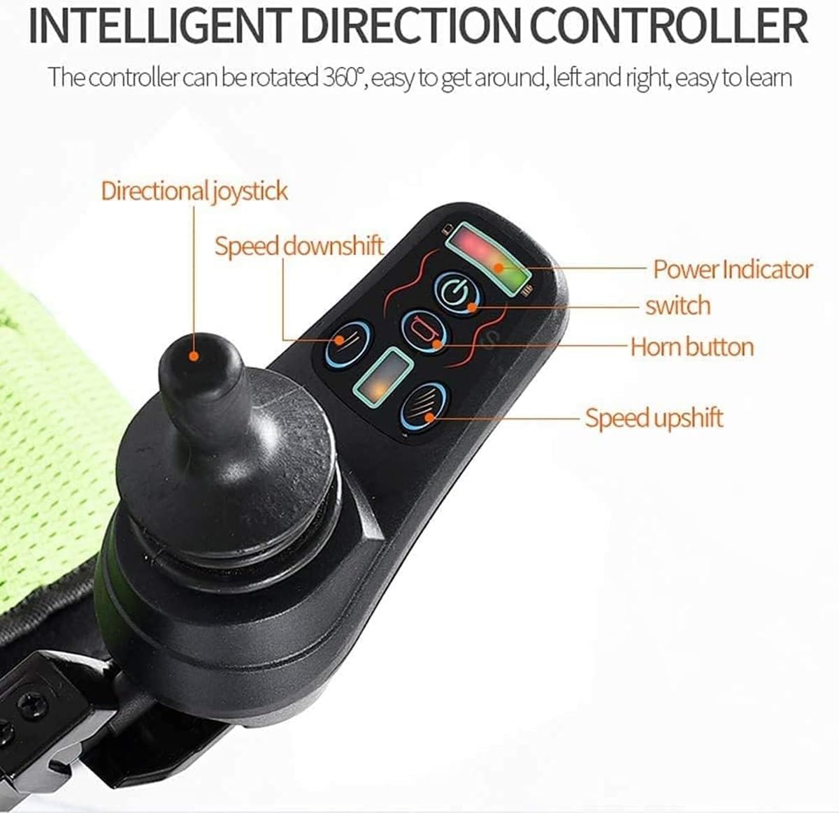 Ligero Plegable De Silla De Ruedas Eléctrica, Tránsito Presidente De Viaje, Silla De Ruedas De Tránsito Para Personas Mayores Y Discapacitada Silla De Ruedas Ortopédica