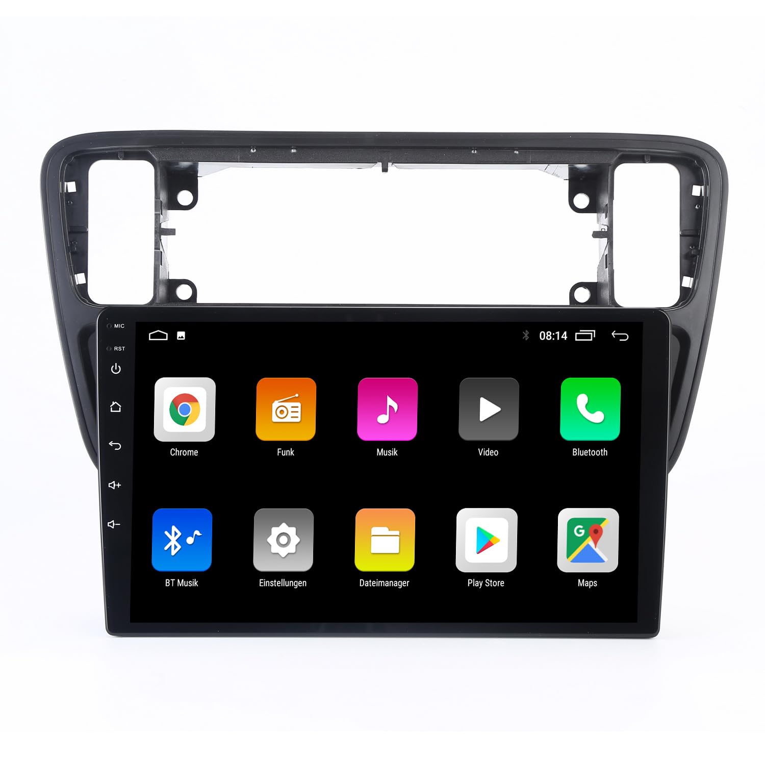 9" HD Android Auto GPS Radio Navigator Carplay Replacement for Skoda Citigo E-Citigo AA NF1 NE1 RCD215 Replacement for VW Load UP 121 122 123 BL1 BL2 BL3 mit GPS Bluetooth FM USB RDS TPMS SWC DAB DVR