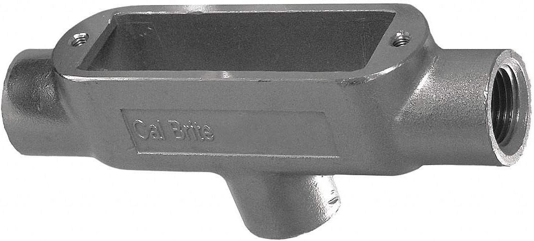 S62000TB00 - TB-Style 2 Conduit Outlet Body with Cover, Threaded Stainless Steel, 77.0 cu. in.